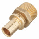 Соединитель прямой Stout (SFA-0001-002510) 25 мм х 1 НР(ш) латунный