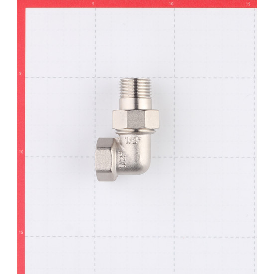 Американка угловая Valtec (VTr.098.N.0004) 1/2 ВР(г) х 1/2 НР(ш) латунная