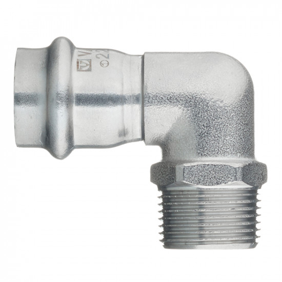Угол VALTEC (VTi.953.I.002205) 90° 22 мм х 3/4 НР нержавеющая сталь