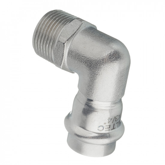 Угол VALTEC (VTi.953.I.002205) 90° 22 мм х 3/4 НР нержавеющая сталь