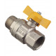 Кран шаровой газовый 3/4 ВР(г) х 3/4 НР(ш) бабочка