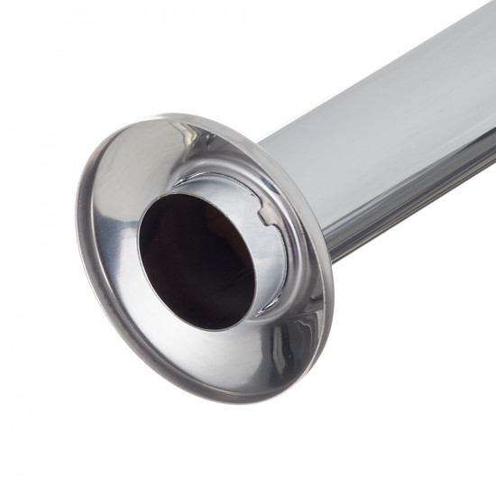 Сифон для раковины VIEGA 100674 1 1/4"x32  латунь с накладкой D 50 мм отводящий патрубок L 200 мм