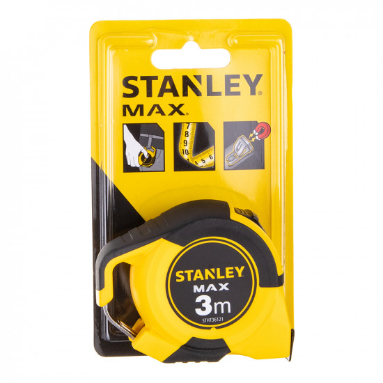 Рулетка Stanley MAX магнитная 3 м x 19 мм