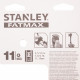 Набор торцевых головок храповый механизм Stanley Fatmax 1/4" (0-94-607) (11 шт.)