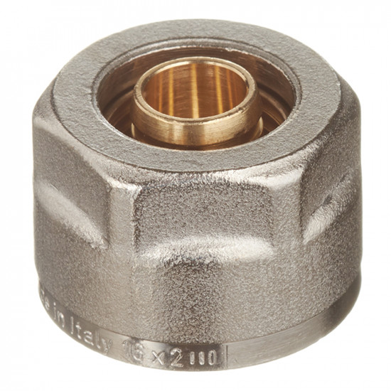 Евроконус Stout (SFC-0020-001620) 16 мм х 2,0 мм х 3/4 ВР(г) для труб из сшитого полиэтилена латунный