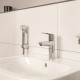 Смеситель для раковины Grohe Start 23123003 с гигиеническим душем хром
