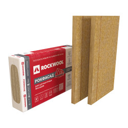 Утеплитель Rockwool Рокфасад 50х600х1000 мм 2,4 кв.м