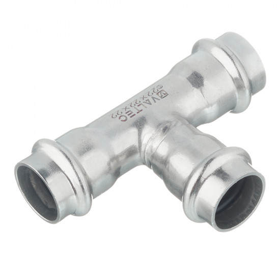 Тройник VALTEC (VTi.931.I.222222) 22 х 22 х 22 мм нержавеющая сталь