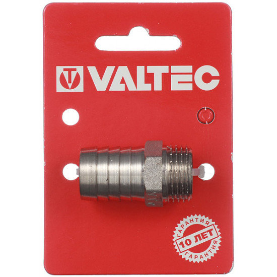 Штуцер VALTEC (VTr.650.N.0420) для присоединения шланга 1/2 НР(ш) х 20 мм латунный