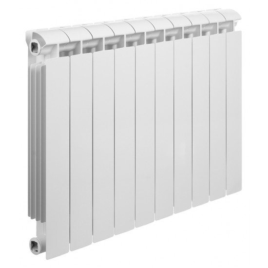 Радиатор биметаллический Global Style Extra 500 мм 10 секций 1" боковое подключение белый