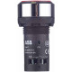 Кнопка ABB CP1-30R-11 (1SFA619100R3071) 220 В на дверцу щита красная