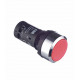 Кнопка ABB CP1-30R-11 (1SFA619100R3071) 220 В на дверцу щита красная