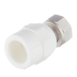 Муфта полипропиленовая VALTEC (VTp.708.0.02004) с накидной гайкой 20 мм х 1/2 ВР(г)