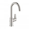 Смеситель для раковины с высоким изливом Grohe Start Edge 23776001 однорычажный с донным клапаном хром