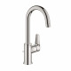 Смеситель для раковины с высоким изливом Grohe Start Edge 23776001 однорычажный с донным клапаном хром