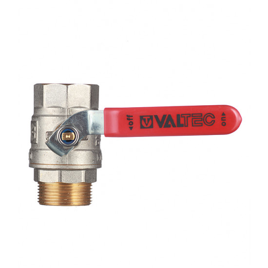 Кран шаровой латунный VALTEC Base (VT.215.N.07) 1 1/4 ВР(г) х 1 1/4 НР(ш) ручка прямой