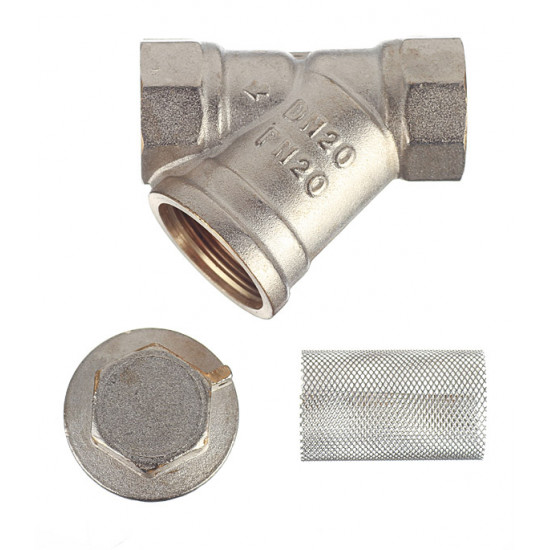 Фильтр косой VALTEC (VT.192.N.05) 3/4 ВР(г) х 3/4 ВР(г)