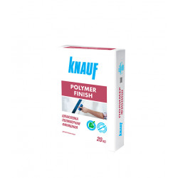 Шпаклевка полимерная Knauf Полимер Финиш для сухих помещений белая 20 кг