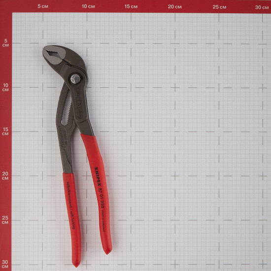 Клещи переставные Knipex Cobra (KN-8701250SB) 250 мм