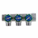 Коллектор Stout (SMB-6850-013403) 1 ВР(г) х 3 выхода 3/4(ЕК) х 1 НР(ш) регулирующий
