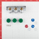 Коллектор Stout (SMB-6850-013403) 1 ВР(г) х 3 выхода 3/4(ЕК) х 1 НР(ш) регулирующий