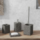 Ерш Fora Stone Black FOR-STN025BL напольный полирезин/металл черный