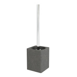 Ерш Fora Stone Black FOR-STN025BL напольный полирезин/металл черный