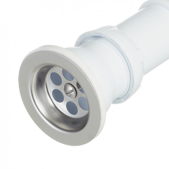 Сифон для мойки WIRQUIN 30717985 1 1/2"х40/50 с выпуском D 70 мм L 1200 мм