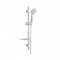 Душевой гарнитур Milardo Shower Set 3503F60M16 с лейкой d 80 мм со стойкой 600 мм с мыльницей