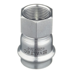 Соединитель VALTEC (VTi.902.I.002805) 28 мм х 3/4 ВР(г) нержавеющая сталь