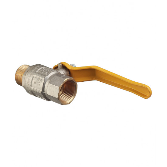Кран шаровой газовый 3/4 ВР(г) х 3/4 НР(ш) ручка