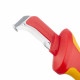 Нож 180 мм Knipex (KN-9855SB) для удаления изоляции