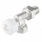 Клапан (вентиль) термостатический прямой Stout (SVT-0005-000015) 1/2 НР(ш) х 1/2 ВР(г) для радиатора никелерованный