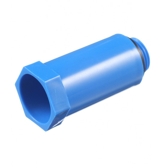 Заглушка полипропиленовая VALTEC (VTp.792.M.04) 1/2 НР(ш) (2) красный/синий