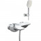 Смеситель для ванны монолитный Lemark Bellario LM6802C короткий излив, хром