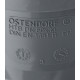 Отвод Ostendorf d50 мм 30° пластиковый для внутренней канализации