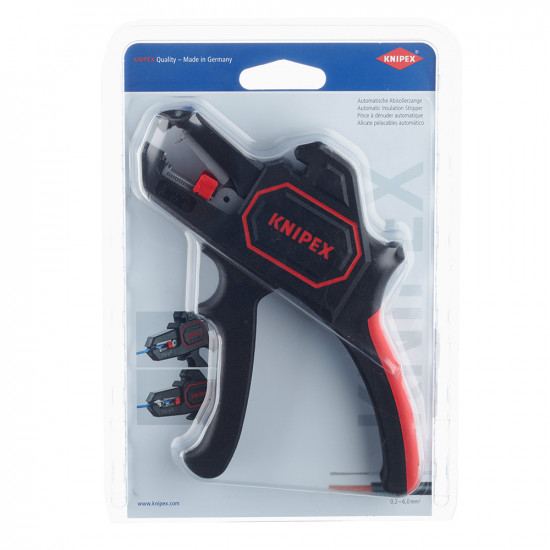 Стриппер сечение 0,2-6 кв.мм Knipex (KN-1262180SB) для удаления изоляции
