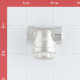 Фильтр прямой VALTEC (VT.388.N.05) 3/4 ВР(г) х 3/4 ВР(г)
