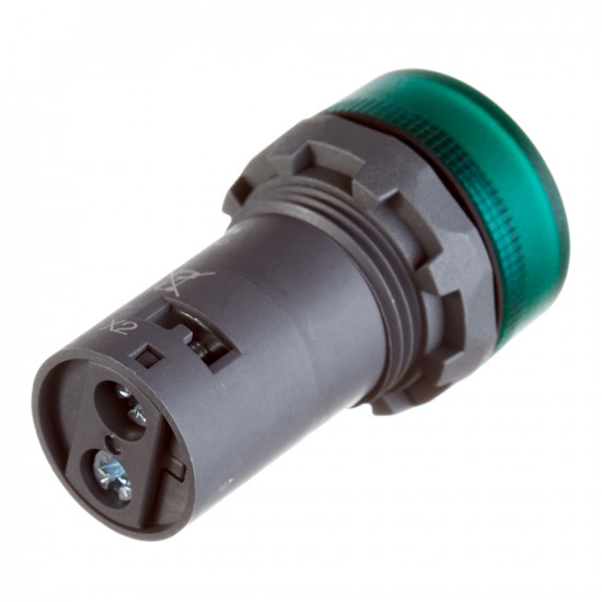 Лампа сигнальная ABB CL2-502G (1SFA619403R5022) 24 В тип AC/DС зеленая