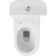 Унитаз-компакт GESSO Home de luxe W103 с горизонтальным выпуском с сиденьем дюропласт