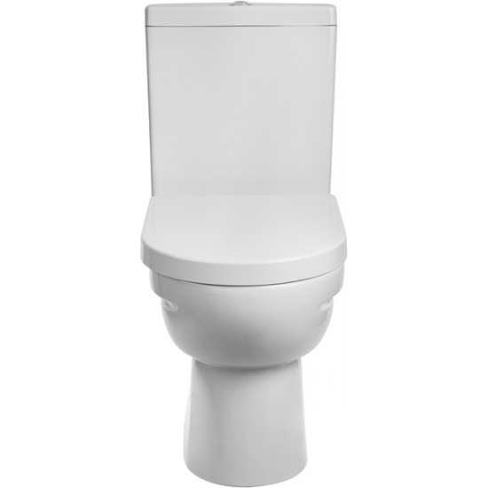 Унитаз-компакт GESSO Home de luxe W103 с горизонтальным выпуском с сиденьем дюропласт