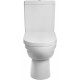 Унитаз-компакт GESSO Home de luxe W103 с горизонтальным выпуском с сиденьем дюропласт