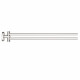 Полотенцедержатель двойной GROHE Essentials 40371001 439 мм сталь хром