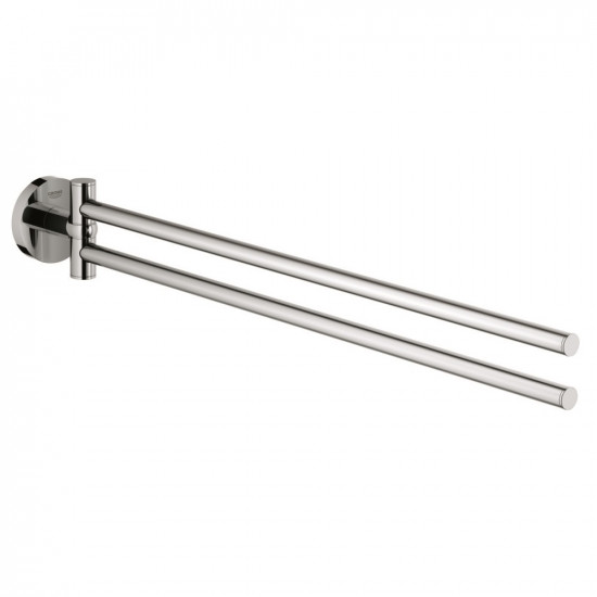 Полотенцедержатель двойной GROHE Essentials 40371001 439 мм сталь хром