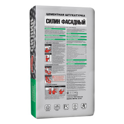 Штукатурка цементная Unis Силин Фасадный 25 кг