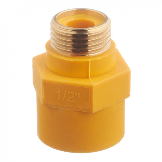 Муфта диэлектрическая прямая CTM 1/2 ВР(г) х 1/2 НР(ш)