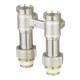 Узел нижнего подключения прямой Simplex DT2/50 (F10084) 3/4 ВР(г) x 3/4 НР(ш) ЕК для радиатора компенсатор высоты