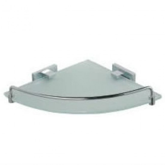 Полка  угловая  Classic QUADRATE М-020 стекло
