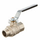 Кран шаровой латунный Stout (SVB-0003-000015) 1/2 ВР(г) х 1/2 НР(ш) ручка прямой
