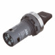 Переключатель ABB C2SS2-30B-11 (1SFA619201R3076) 90 градусов 220 В 1НО+1НЗ черный с фиксацией